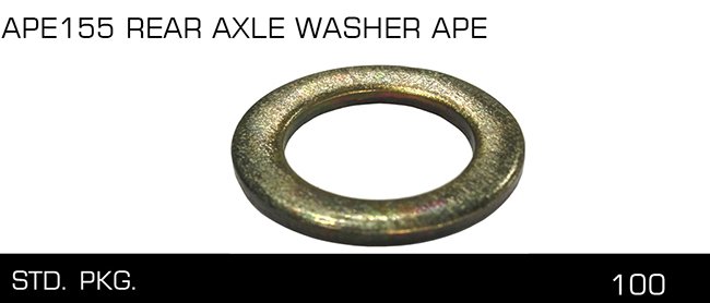 APE155 REAR AXL E WASHER APE